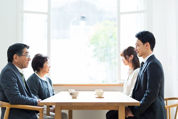 結婚の挨拶