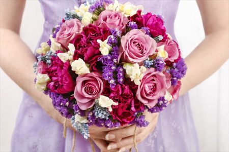 結婚式のテーマカラーは「ラベンダー・パープル」！上品＆爽やかウェディング