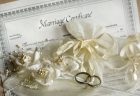 結婚誓約書と指輪