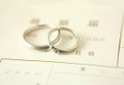 結婚指輪と婚姻届
