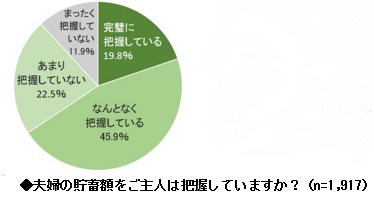 夫婦の収入と貯蓄額に関するアンケート調査（ゲンナイ製薬調べ）